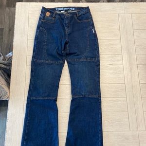 Red Route Kevlar riding jeans